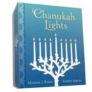 Chanukah Lights Hard Cover Pop Up Book!